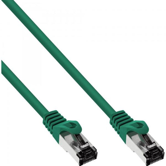 InLine , cavo patch, S/FTP (PiMf), Cat.8.1, 2000MHz, HalogenFree, verde, 10m
