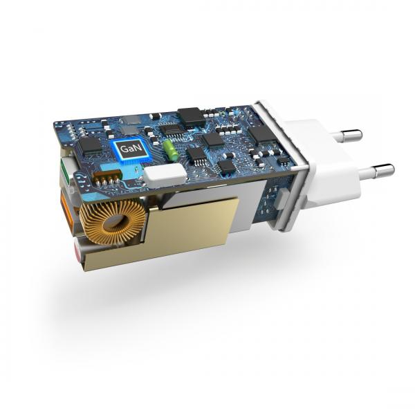 Hama 00200016 Caricabatterie per dispositivi mobili Computer portatile, Smartphone, Tablet Bianco AC Interno (Hama Universal-USB-C-Notebook-Netzteil)