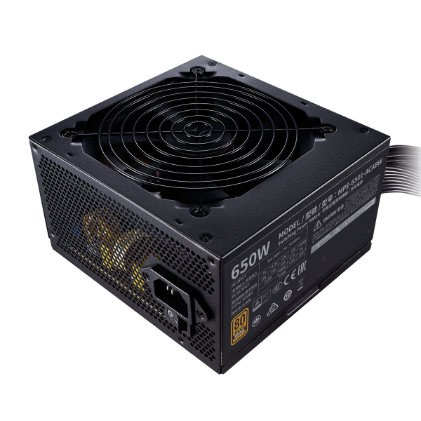 Cooler Master MWE 650 Bronze 230V V2 alimentatore per computer 650 W 24-pin ATX ATX Nero
