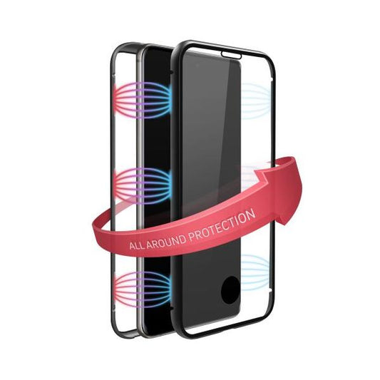 Hama 360 Glass custodia per cellulare Cover Nero