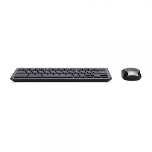 Acer GP.ACC11.010 tastiera Mouse incluso Universale RF Wireless Nordic Nero, Grigio (Acer Chrome Combo Set AAK970 - tastatu)