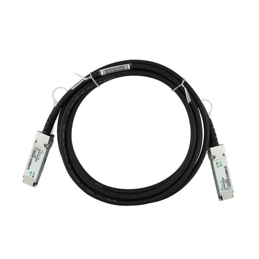 BlueOptics EX-QSFP-40GE-DAC-3M cavo InfiniBand Nero