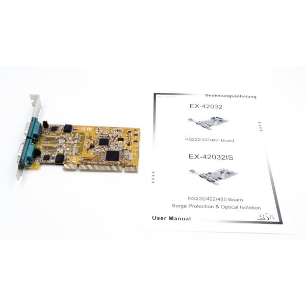 EXSYS EX-42032IS scheda di interfaccia e adattatore Seriale