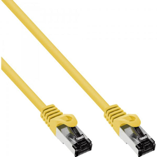 InLine , cavo patch, S/FTP (PiMf), Cat.8.1, 2000MHz, HalogenFree, giallo, 10m