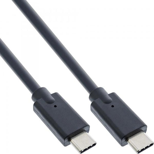 InLine Cavo USB 3.2 Gen.2x2, USB tipo C maschio/maschio, nero, 0,5m