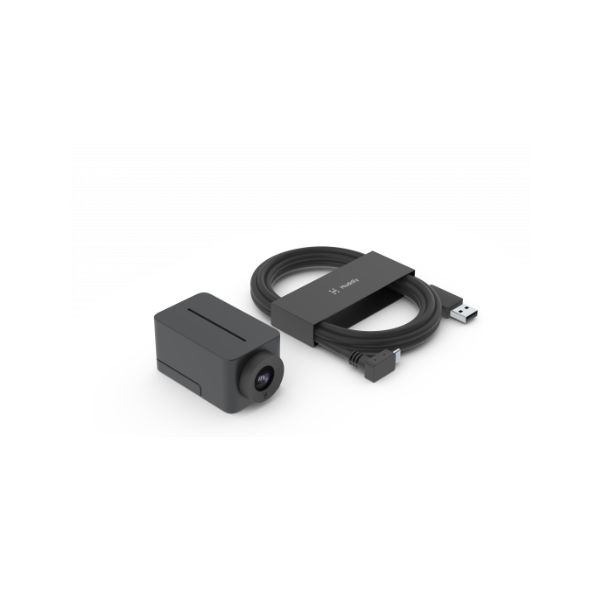 Huddly IQ with mic 12 MP Nero 1920 x 1080 Pixel 30 fps CMOS 25,4 / 2,3 mm [1 / 2.3] (Huddly IQ with Mic - Conference camera - colour - 12 MP - 1080p, 720p - audio - USB 3.0 - MJPEG - DC 5 V)
