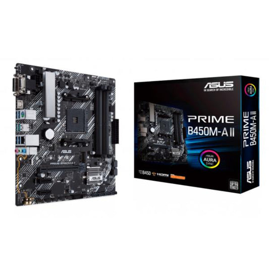 ASUS PRIME B450M-A II AMD B450 Presa AM4 micro ATX