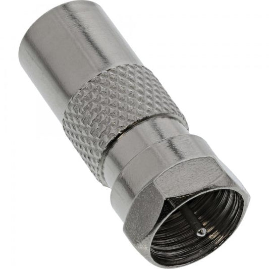 InLine Adattatore SAT da spina F-Type a spina IEC (antenna), in metallo