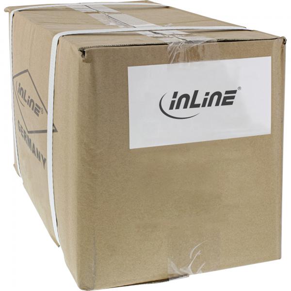 InLine Cavo patch Lan Cat.6 S/FTP(PiMf), 250MHz, grigio, PVC, CU, 20pz., 7,5m