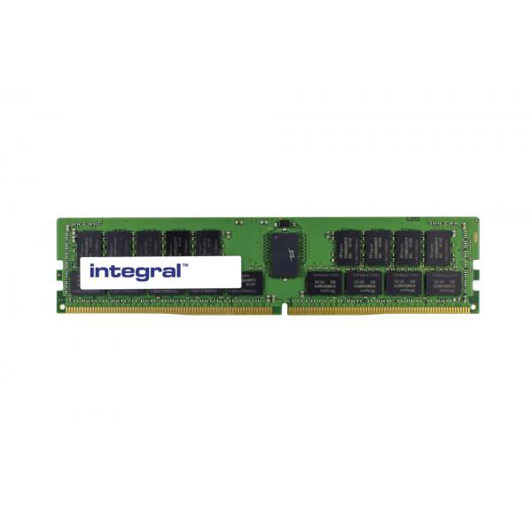 Integral 32GB SERVER RAM MODULE DDR4 2666MHZ REGISTERED ECC DUAL RANK X4 DIMM EQV. TO 838083-B21 FOR HP/COMPAQ memoria 1 x 32 GB Data Integrity Check [verifica integrit dati] (32GB SERVER RAM MODUL