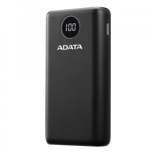 ADATA P20000QCD batteria portatile Polimeri di litio (LiPo) 20000 mAh Nero