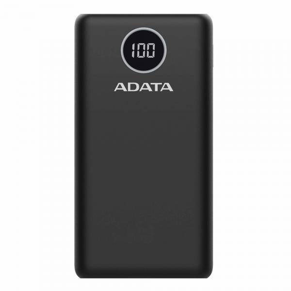 ADATA P20000QCD batteria portatile Polimeri di litio (LiPo) 20000 mAh Nero