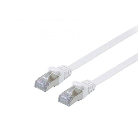 Equip 607610 cavo di rete Bianco 1 m Cat6a U/FTP (STP)