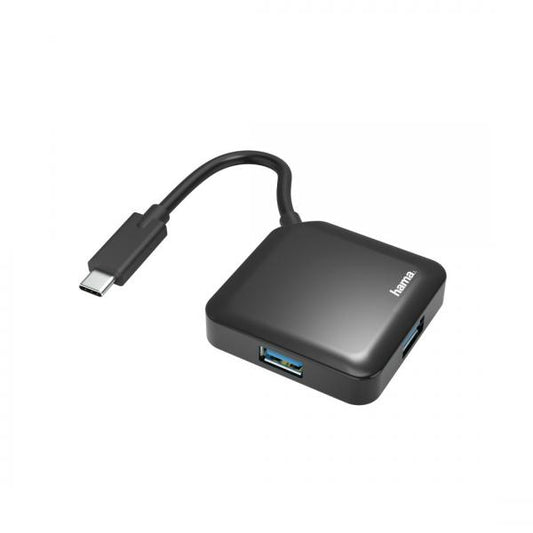 Hama 00200112 hub di interfaccia USB 3.2 Gen 1 (3.1 Gen 1) Type-C 5000 Mbit/s Nero