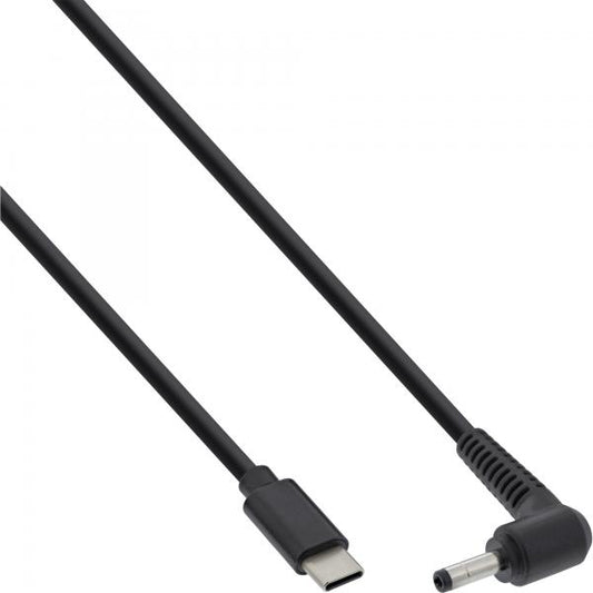 InLine Cavo di ricarica USB Type-C a BenQ/ASUS Notebook (rotondo/piccolo), 2m