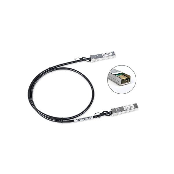 Lancom Systems SFP-DD-DAC50-2.5M cavo InfiniBand 2,5 m Nero, Acciaio