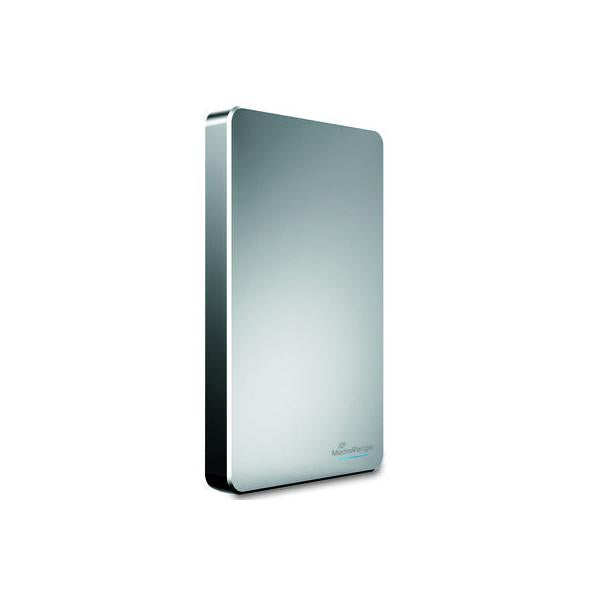 MediaRange MR997 disco rigido esterno 2 TB 5400 Giri/min 2.5 Micro-USB B 3.2 Gen 1 [3.1 Gen 1] Argento (MediaRange MR997 - 2TB - USB 3.0)