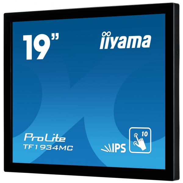 iiyama ProLite TF1934MC-B7X Monitor PC 48,3 cm [19] 1280 x 1024 Pixel SXGA LED Touch screen Nero (iiyama ProLite TF1934MC-B7X 19' Capacitive Touch Screen Display)