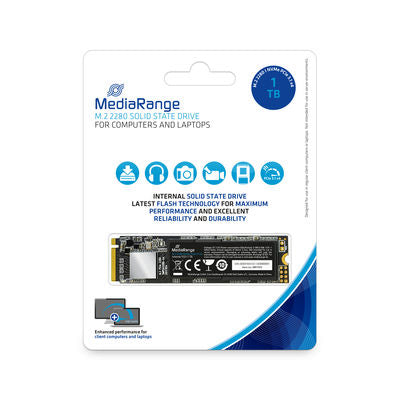 MediaRange MR1033 drives allo stato solido 1 TB M.2 PCI Express 3.1 NVMe 3D TLC NAND (MR1033)