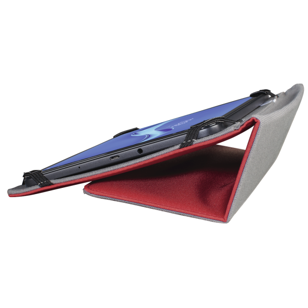 Hama Strap 27,9 cm (11") Custodia a libro Rosso