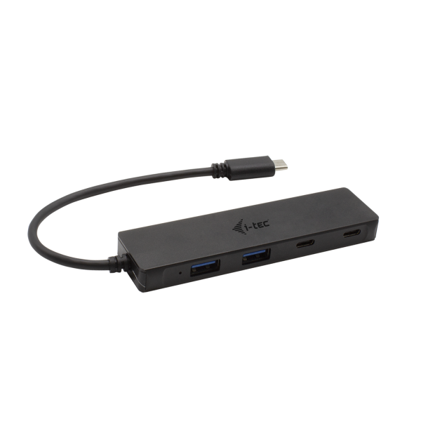i-tec Metal USB-A/USB-C HUB 2x USB 3.0 + 2x USB-C [10 Gbps] (USB-C 4-port Hub, 2x USB-A, 2x)