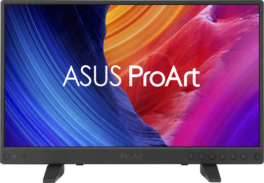 ASUS ProArt PA16USV - 15,6 Zoll 4K UHD Professioneller Monitor - 16:9 IPS, 3840x2160, 100% sRGB, Calman, HDR10-12G SDI Port, 7.5W USB-C, HDMI, USB-Hub, Kickstand (90LM09Z3-B01370)