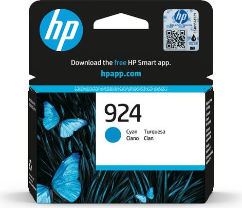 HP 924 - Cyan - original - Officejet - Tintenpatrone (4K0U3NE#SE1)