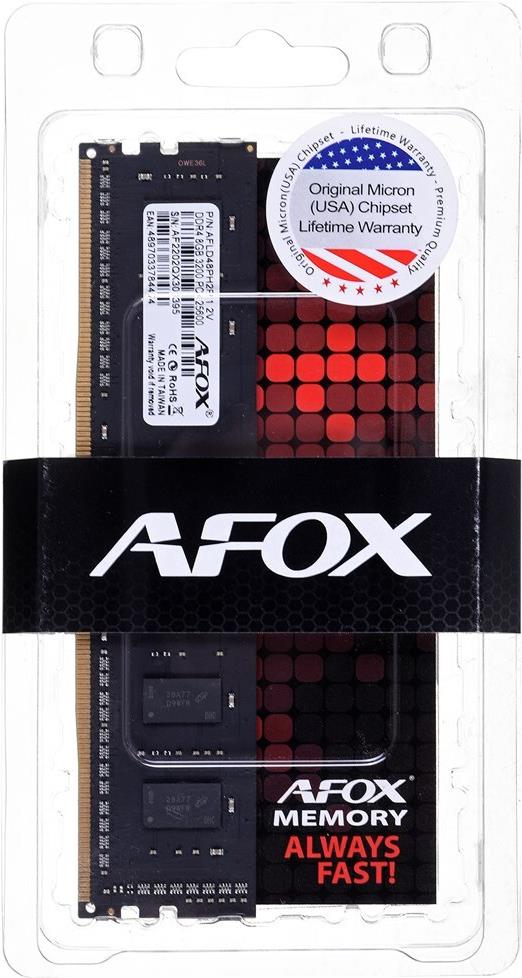 AFOX DDR4 16GB 3200MHZ CL22 (AFLD416PH1P)