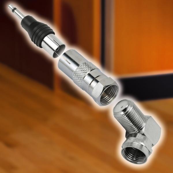 Hama Adattatore SAT M/antenna F