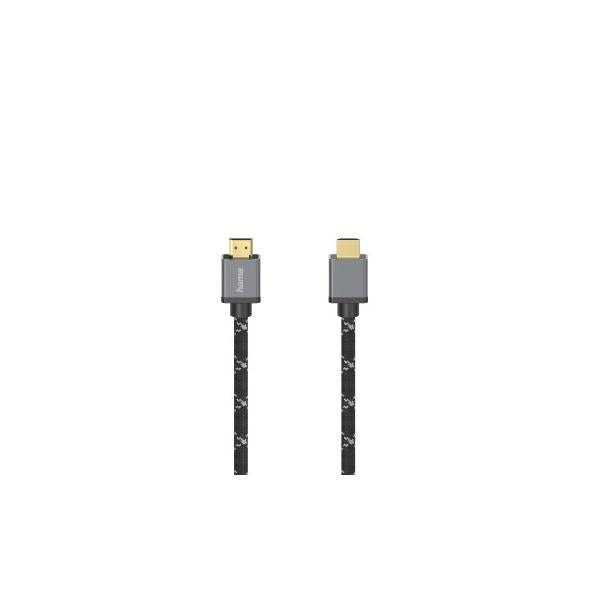Hama 00205239 cavo HDMI 2 m HDMI tipo A (Standard) Nero, Grigio