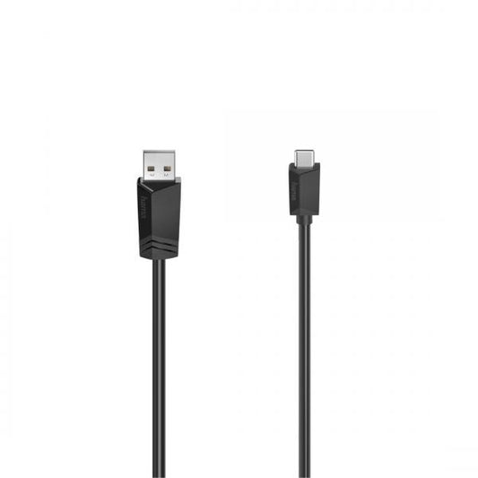 Hama 00200633 cavo USB 3 m USB 2.0 USB C USB A Nero