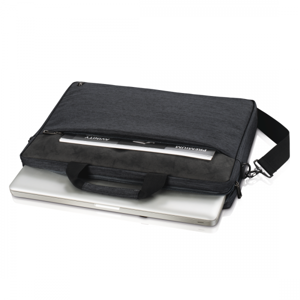 Hama Tayrona borsa per notebook 35,8 cm (14.1") Valigetta ventiquattrore Grigio
