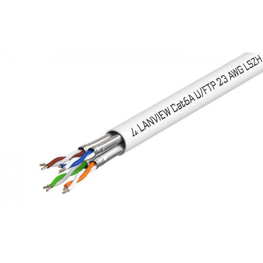 Lanview LVN122430 cavo di rete Bianco 500 m Cat6a U/FTP (STP)