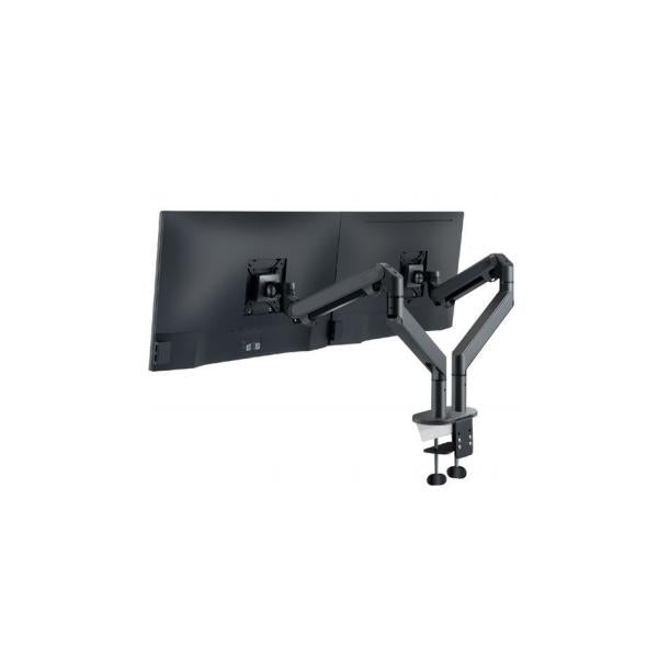 Hagor 8716 supporto da tavolo per Tv a schermo piatto 68,6 cm [27] Scrivania Nero (HA GAS LIFT ARM MEDIUM DUAL - MONITOR TABLE MOUNT 2X 15-27IN)