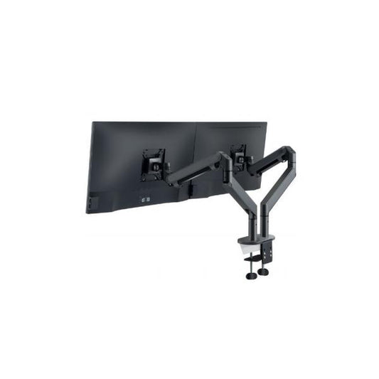 Hagor 8716 supporto da tavolo per Tv a schermo piatto 68,6 cm [27] Scrivania Nero (HA GAS LIFT ARM MEDIUM DUAL - MONITOR TABLE MOUNT 2X 15-27IN)