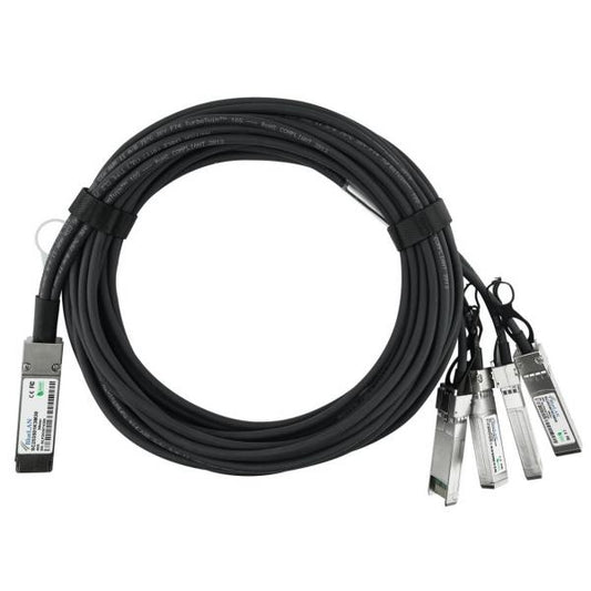 BlueOptics JNP-QSFP-DACBO-5MA cavo InfiniBand 5 m 4xSFP+ Nero
