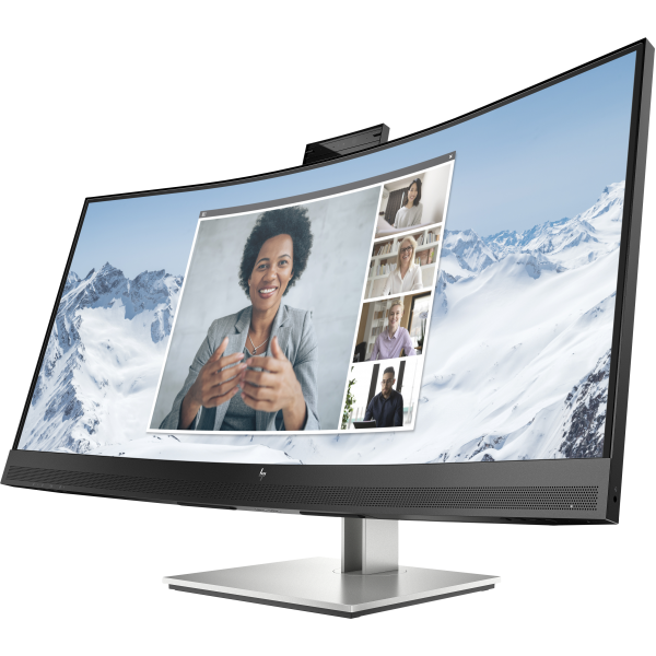 HP Monitor per video conferenze con schermo curvo E34m G4 USB-C WQHD (E34m G4 86.4 cm [34] 3440 x - 1440 pixels Wide Quad HD - Black - Warranty: 12M)