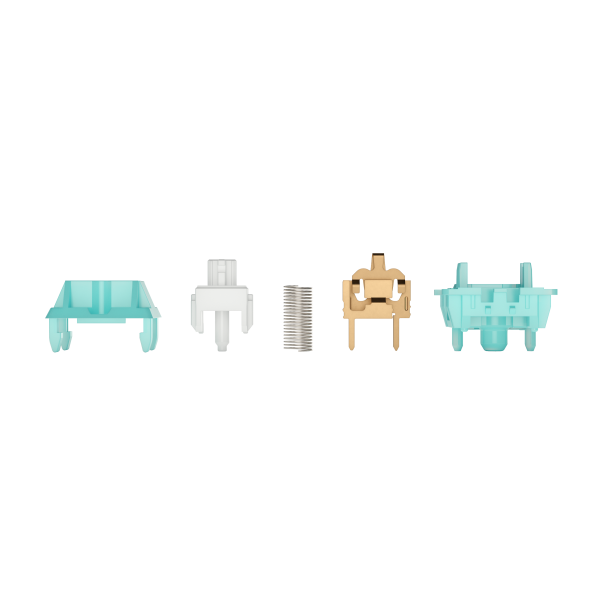 Glorious PC Gaming Race Lynx Blu, Bianco 36 pz