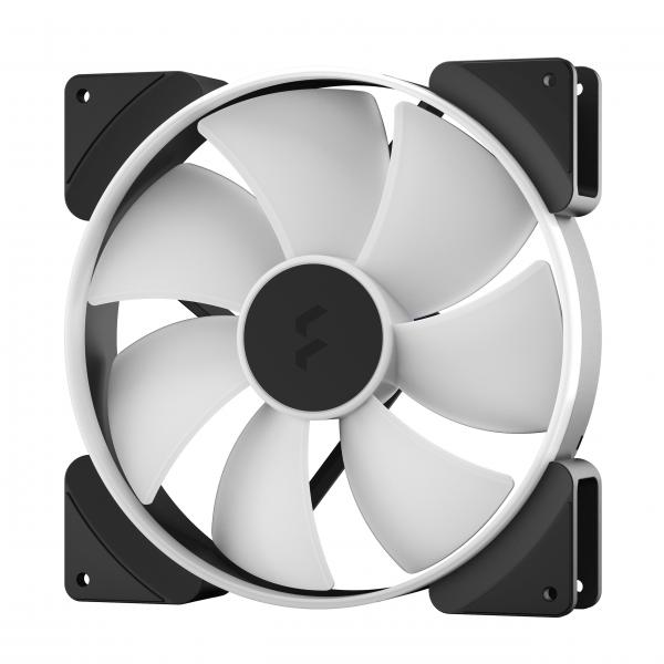 Fractal Design Prisma AL-18 PWM Case per computer Ventilatore 18 cm Nero, Bianco 2 pz