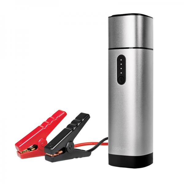 LogiLink PA0266 batteria portatile Polimeri di litio (LiPo) 10000 mAh Metallico