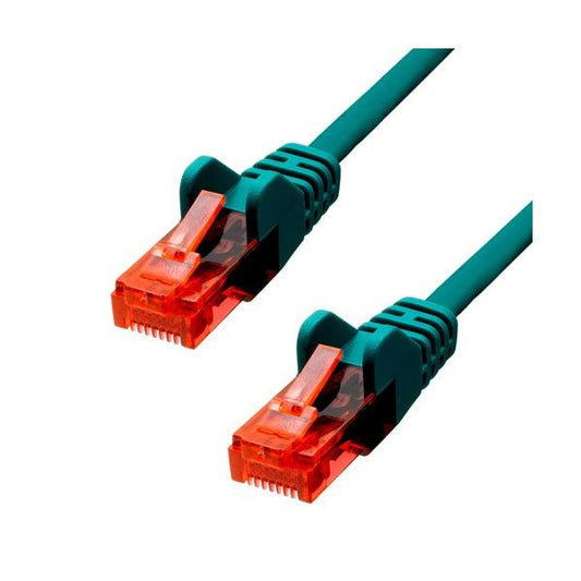 ProXtend V-6UTP-10GR cavo di rete Verde 10 m Cat6 U/UTP [UTP] (CAT6 U/UTP CCA PVC Ethernet - Cable Green 10m - Warranty: 360M)