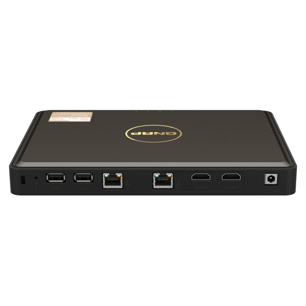 QNAP TBS-464 NAS Desktop Collegamento ethernet LAN Nero