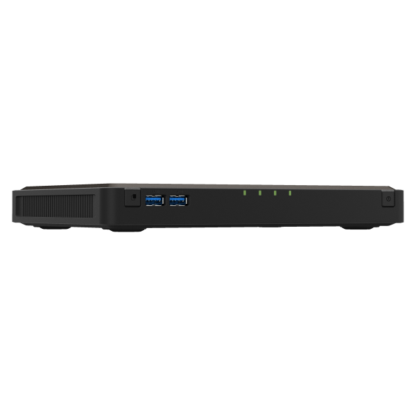 QNAP TBS-464 NAS Desktop Collegamento ethernet LAN Nero