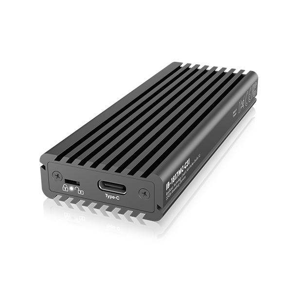 ICY BOX IB-1817MC-C31 contenitore di unità di archiviazione Box esterno SSD Grigio M.2