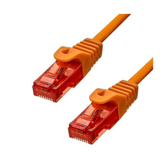 ProXtend 6UTP-0075O cavo di rete Arancione 0,75 m Cat6 U/UTP [UTP] (CAT6 U/UTP CU LSZH Ethernet - Cable Orange 75cm - Warranty: 360M)