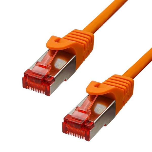 ProXtend 6FUTP-10O cavo di rete Arancione 10 m Cat6 F/UTP [FTP] (CAT6 F/UTP CU LSZH Ethernet - Cable Orange 10m - Warranty: 360M)