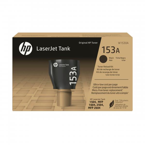 HP Kit di ricarica del toner nero originale LaserJet Tank 153A (HP 153A BLACK ORIGINAL LASERJET)