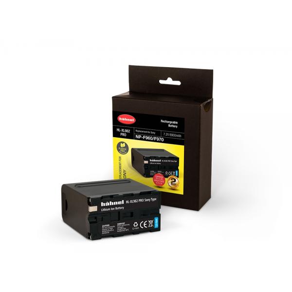 Hahnel HL-XL982 PRO (NP-F960 / F970) Ioni di Litio 6900 mAh