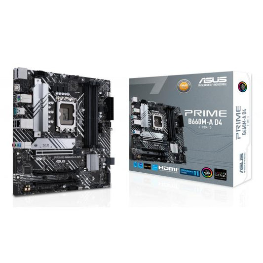 ASUS PRIME B660M-A D4-CSM scheda madre Intel B660 LGA 1700 micro ATX