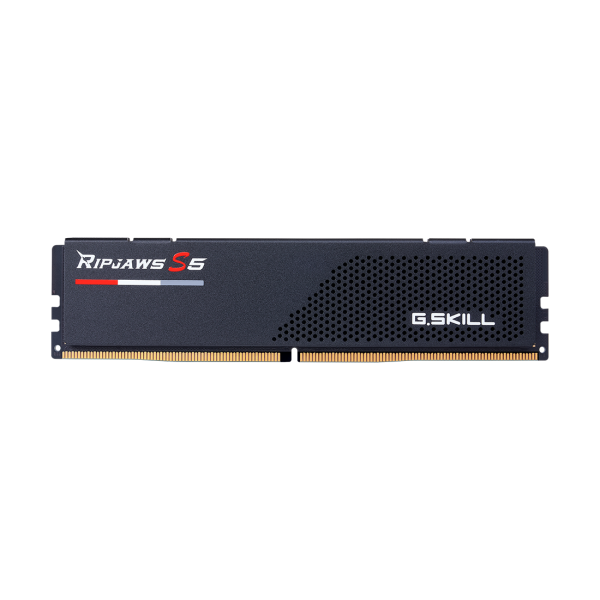 G.Skill Ripjaws S5 memoria 32 GB 2 x 16 GB DDR5 5600 MHz (G.Skill DDR5 RAM 32GB [2x16GB Dual-Kit] PC5600 CL36 32RS5K Ripjaws S5 black [Intel optimiert])